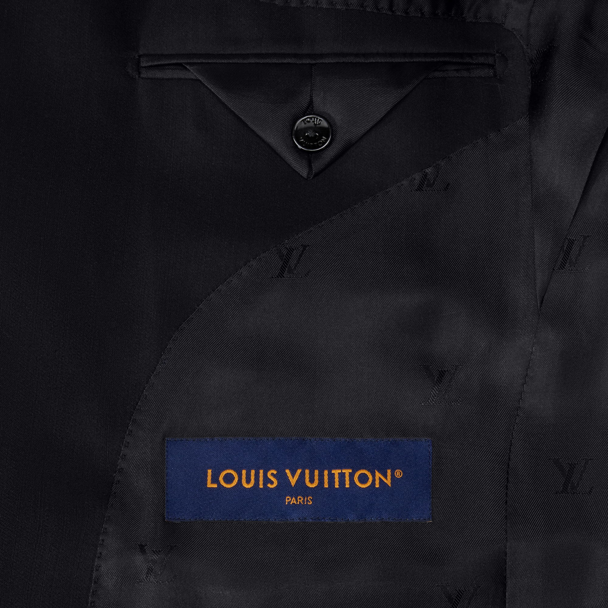 Chaqueta Pont Neuf satinada de botonadura sencilla  Hombre Prêt-à-Porter Americanas y chaquetas | LOUIS VUITTON (Zoom de producto)